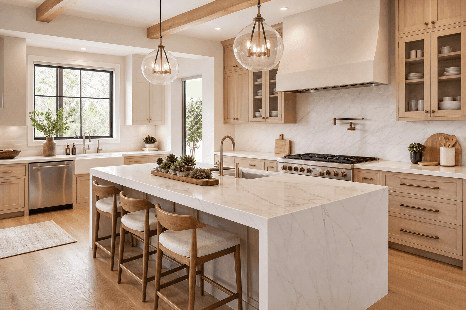 Residential deep cleaning before and after
